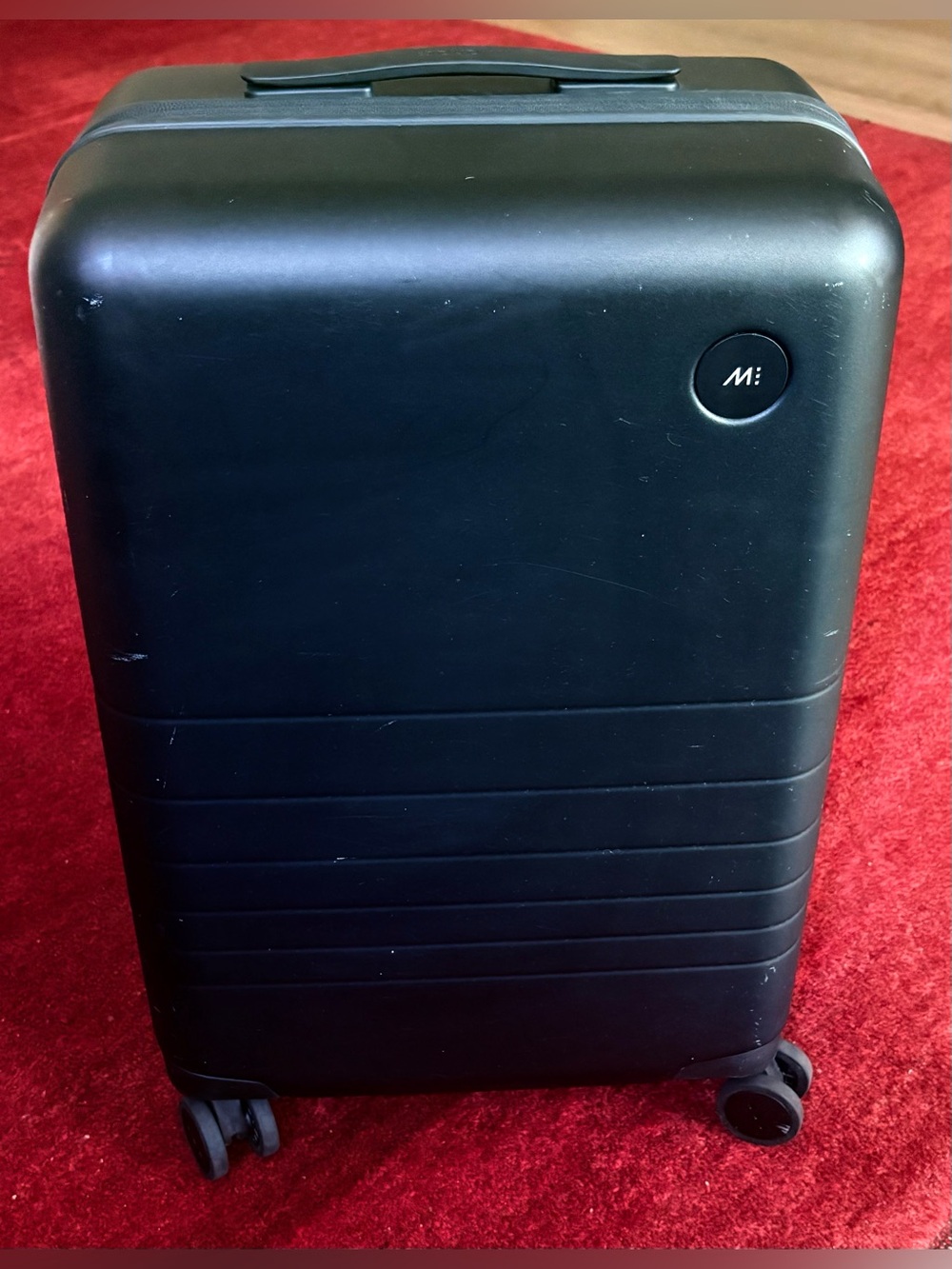 Monos Carry-On Plus Hard-Shell Luggage, Black